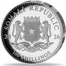 Somalia Elefant 1 Unze Silber Ultra High Relief 2026