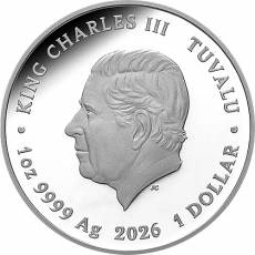 Silbermünze 1 oz Deadly & Dangerous Riesenhundertfüßer Proof 2026