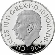 Silbermünze 5 oz The Lion and the Eagle Polierte Platte 2026