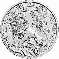 Silbermünze 1/2 oz The Lion and the Eagle 2026