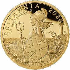 6 Coin-Set Britannia PP Gold 2026