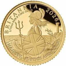 Goldmünze 1/10 oz Britannia PP 2026
