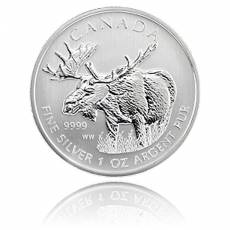 1 Unze Silber Canada Elch-Wildlife Serie 2011