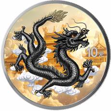 Silbermünze 2 x 1 oz China Dragon - Drache Night & Day Set 2026