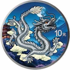 Silbermünze 2 x 1 oz China Dragon - Drache Night & Day Set 2026