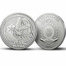 1 Unze Silbermünze Star Wars Darth Vader Niue 2026