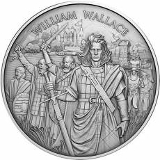 Silber Round 1 oz Legendary Warriors William Wallace