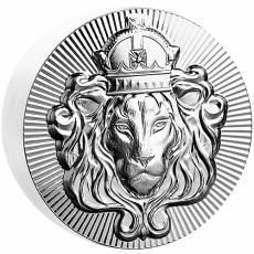 100 gramm Silver Round Scottsdale Lion Stacker
