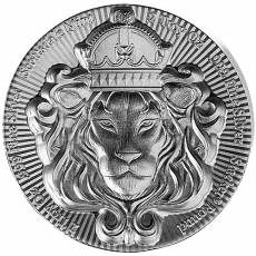 100 gramm Silver Round Scottsdale Lion Stacker