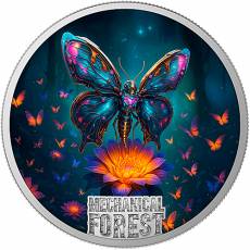 Silbermünzen 3 x 1 oz Mechanical Forest Collection Proof silver 2026