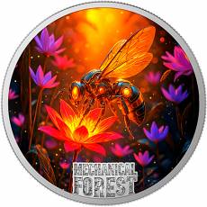Silbermünzen 3 x 1 oz Mechanical Forest Collection Proof silver 2026