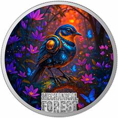 Silbermünzen 3 x 1 oz Mechanical Forest Collection Proof silver 2026