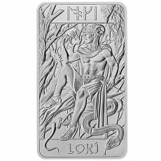 Silberbarren 1 oz Germania Mint Nordische Götter Loki