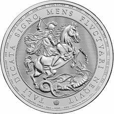 Silbermünze 1 oz St. George and Dragon Great Britain 2026