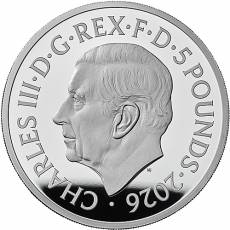 Silbermünze 2 oz Tudor Beasts The Royal Dragon Polierte Platte 2026