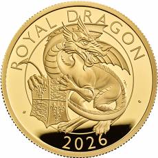 Goldmünze 1 oz Tudor Beasts The Royal Dragon Polierte Platte 2026