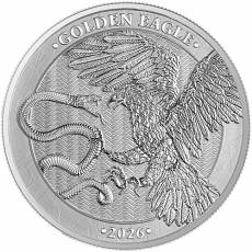 1 Unze Silber Golden Eagle 5 Euro Prime Bullion Germania Mint 2026