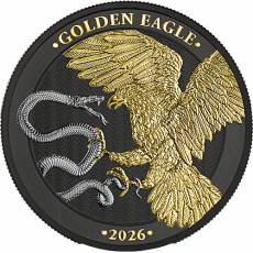 1 Unze Silber Golden Eagle Limited Edition 5 Euro Germania Mint 2026