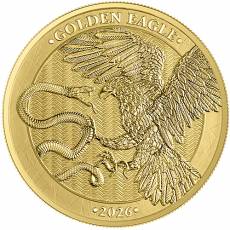 1 Unze Gold Golden Eagle Malta 100 Euro Germania Mint 2026
