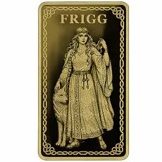 Goldbarren 1/100 oz Germania Mint Gods of Germania - Frigg 999,9/1000 Proof