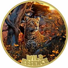 Silbermünzen 3 x 1 oz Wild Essence - Mammal Collection II Proof gilded 2026