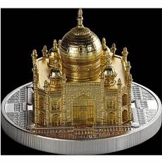Silbermünze 3 oz FULL SCULPTURE 3D Taj Mahal 2026