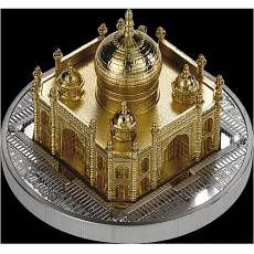 Silbermünze 3 oz FULL SCULPTURE 3D Taj Mahal 2026