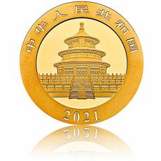 China Panda 1 gramm Gold (2021)