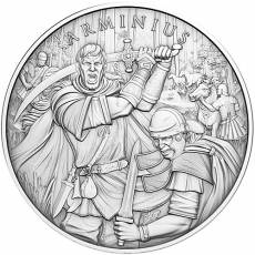Silber Round 1 oz Legendary Warriors Arminius