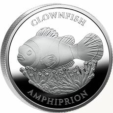 Silbermünze 1 oz Marine Life - Clownfish Pitcairn Islands 2026