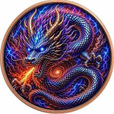 5 oz Feinkupfer ICE DRAGON High Relief UV Effekt 2026