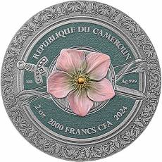 Silbermünze 2 oz Femina Bellator Amazon Amazonite 2024