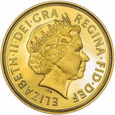 Goldmünze 1 Full Sovereign - Proof 2007