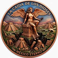 Kupfer 1 oz Mexico Eterno High Relief