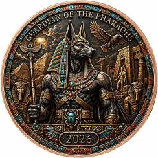 Kupfer Round 1 oz Egypt Ancient Empires High Relief 2026