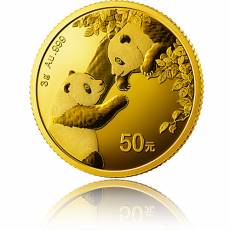 China Panda 1 gramm Gold (2023)