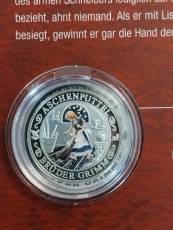 Silber Round 10 x Deutsche Märchen Proof im Sammelalbum