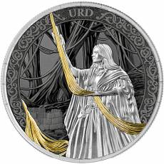 3 x 1 Unze Silber Norns Triune Set Ruthenium Gilded Germania Mint 2026