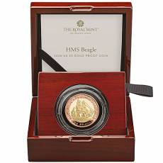 Goldmünze 15,98 gramm THE VOYAGE OF THE HMS BEAGLE Proof 2026