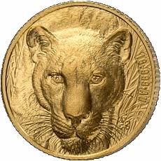 5 x 1 gramm Goldmünzen Big Five South America Set P.De.Greaf High Relief 2026