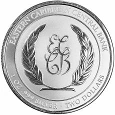 Silbermünze 1 oz Eastern St. Lucia Parrot 2025