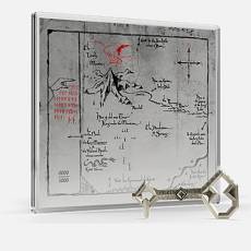 3/4 oz Silbermünze + 5 g Silber Münznote Der Hobbit™ - Thorins Map and Key 2026