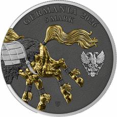 2 x 1 Unze Silber Germania Beasts Sleipnir Geminus Limited Edition 2026
