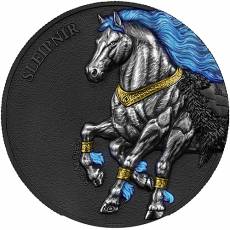 2 Unzen Silber Germania Beasts Sleipnir Ultra High Relief UV Effekt 2026