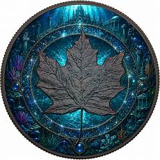 1 oz Silbermünze Maple Leaf Water Ring Elemental Realms Diamond Dust & Ruthenium 2026