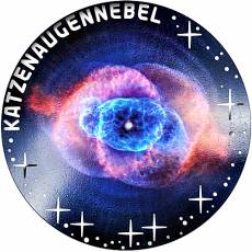 Silbermünze 20 Euro Faszination Universum Katzenaugennebel 2026
