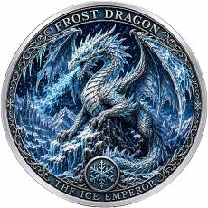 Kupfer Round 1 Kg Frost Dragon the Ice Emporer 3D Vivid Color 2026