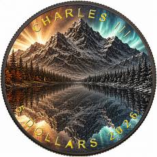 1 oz Silbermünze Drei Metalle - Eine Nation Ahornblatt Kanada 2026