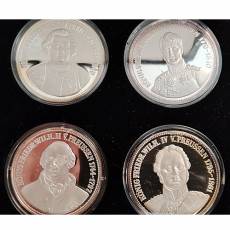 9 x 19,5 gramm Silber Die Könige von Preußen Proof