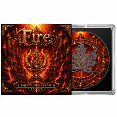1 oz Silbermünze Maple Leaf Fire Ring Elemental Realms Diamond Dust & Ruthenium 2026